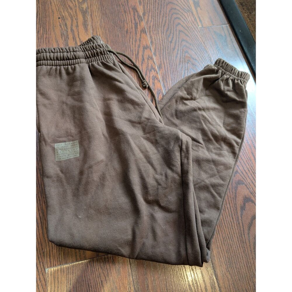 Noize Mens S Brown Sweatpants Loungewear Streetwear Sporty Chocolate